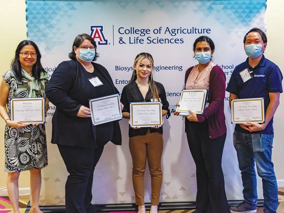 2022 UArizona Food Safety Conference award winners