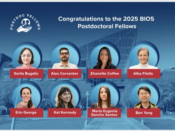 2025 BIO5 Postdoctoral Fellows