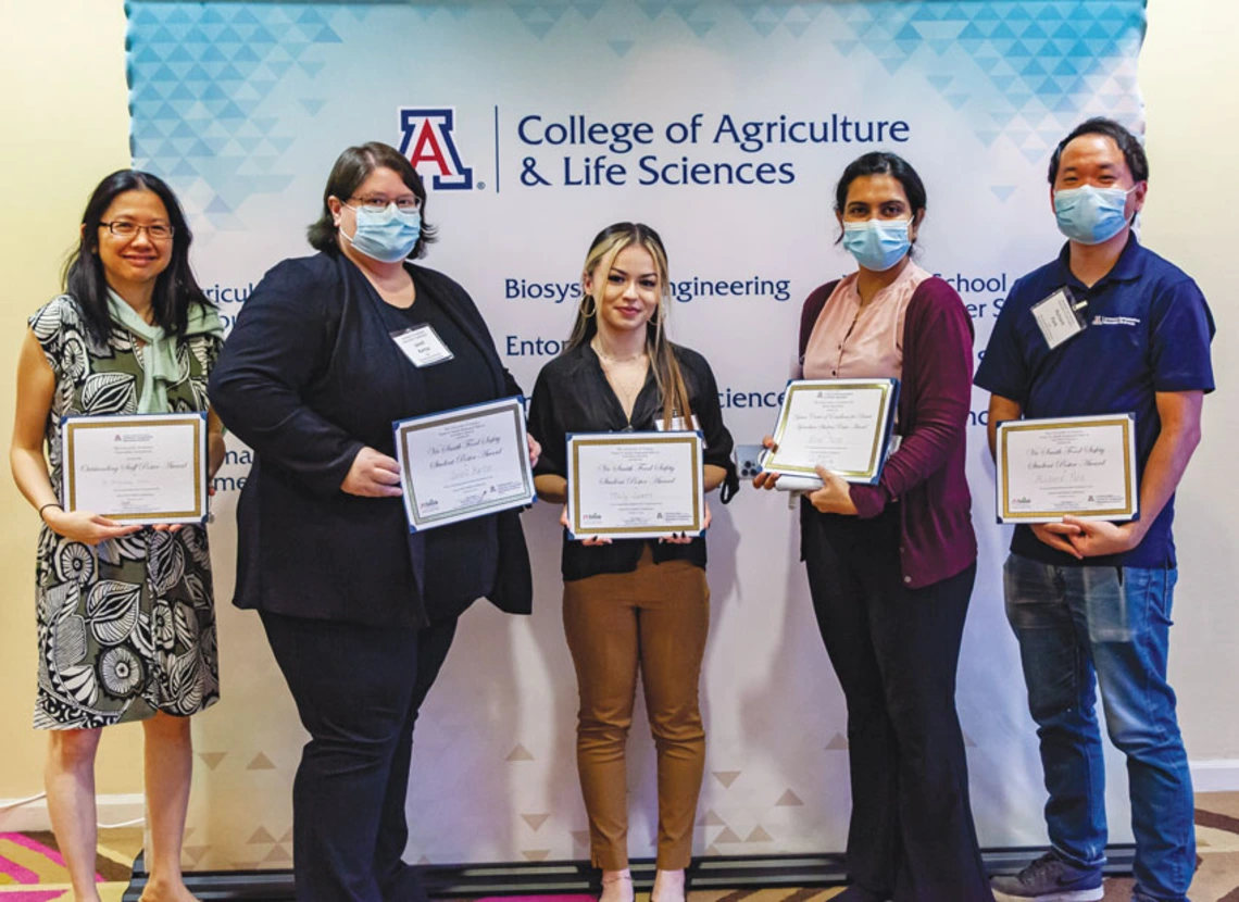 2022 UArizona Food Safety Conference award winners